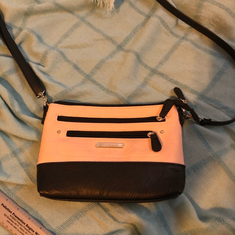 STONE&CO Leather crossbody purse